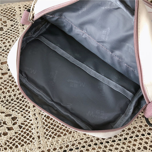 Female Soft Girl Japanese Dual-use Student Backpack Diagonal Bag Tide
