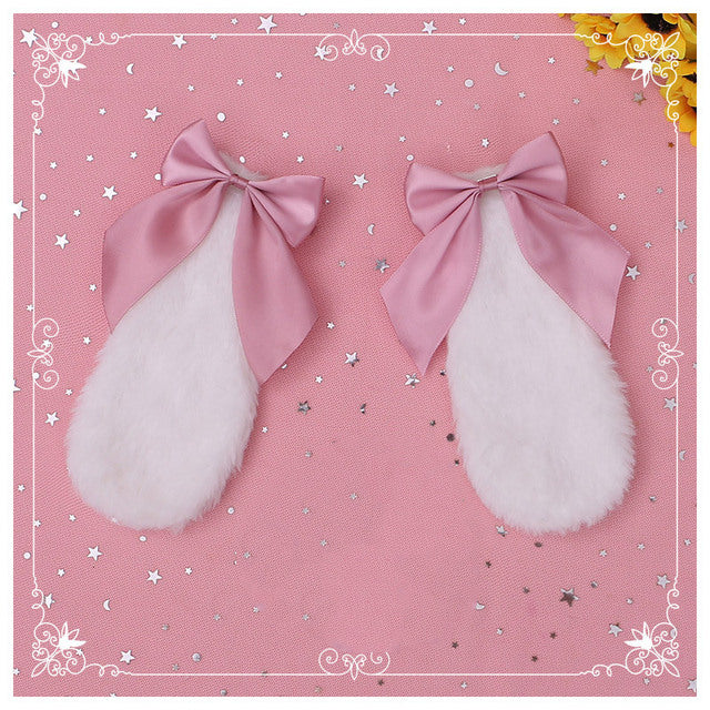 Lolita Headdress Bow Side Clip To Clip