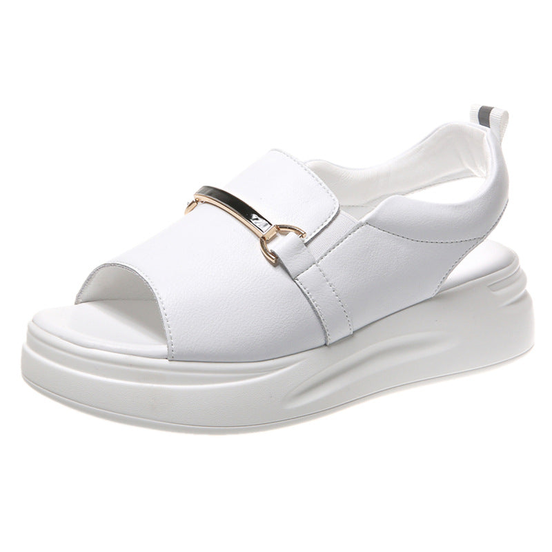 Fish Mouth Flat Women's Casual Sandals