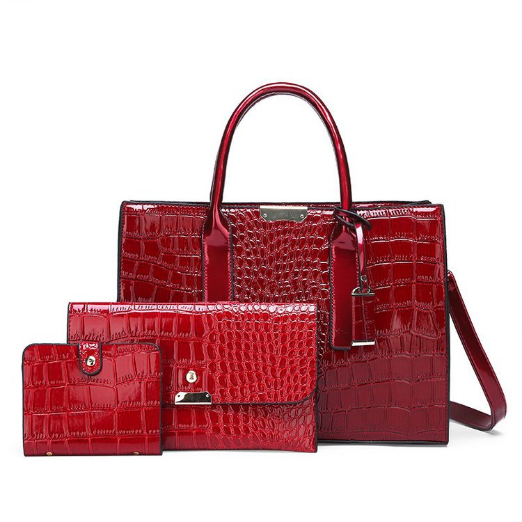 European And American Fashion  Pattern One-Shoulder Messenger Handbag