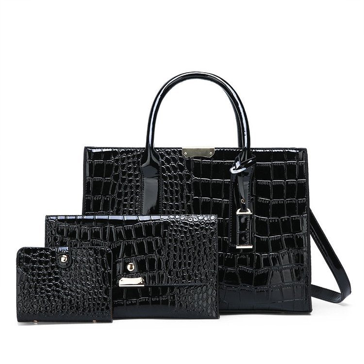 European And American Fashion  Pattern One-Shoulder Messenger Handbag