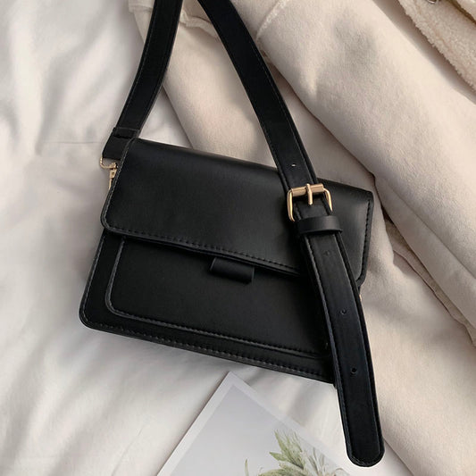 Ny stil Hong Kong-stil Messenger Small Bag Kvinder Enkel Skuldertaske