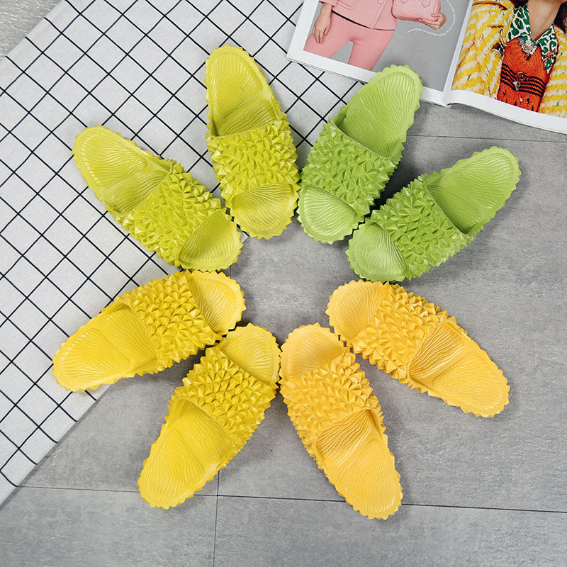 Creative Soft Bottom Plastic Bathroom Slippers