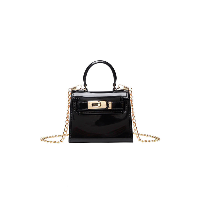 Fashion Ladies Simple PVC Jelly Bag