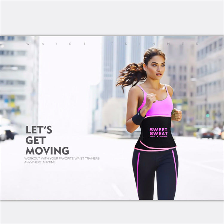 Factory Direct Sales Waist Belt Sports Fitness Waist Belt Yoga Belly Breathable Waist Belt