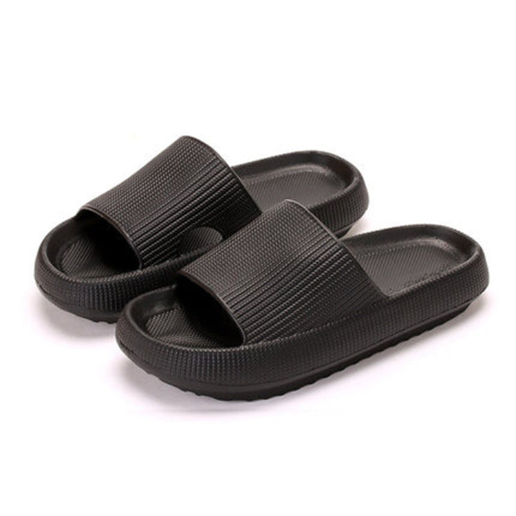 High-heeled EVA Platform Slippers Female Summer Home Bathroom Bath Sandals