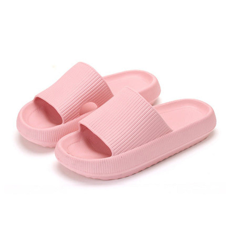 High-heeled EVA Platform Slippers Female Summer Home Bathroom Bath Sandals