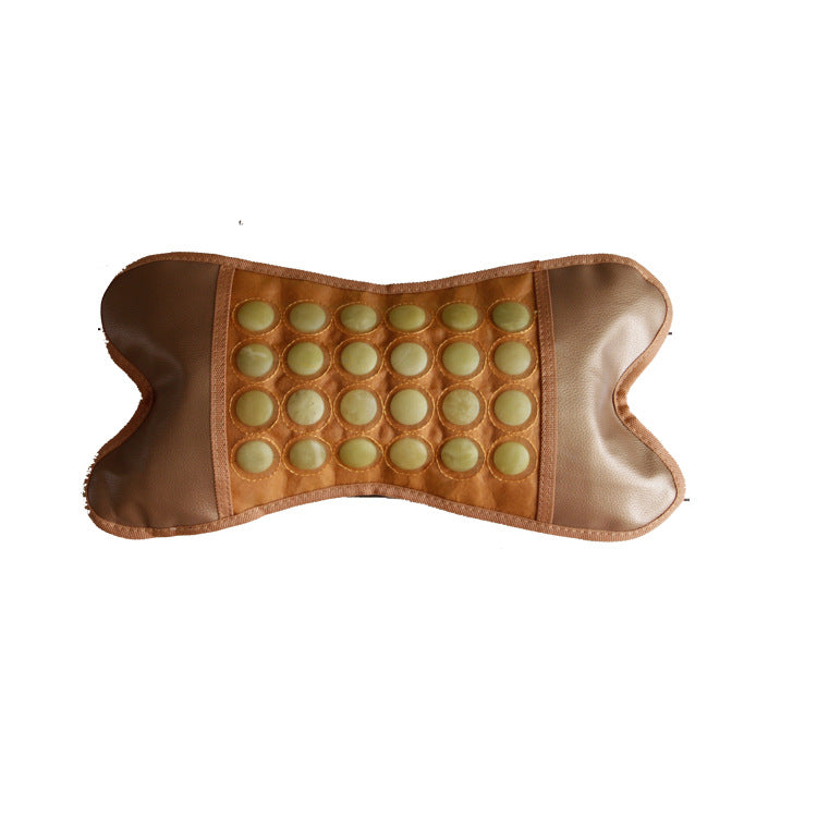 Electric Heating Jade Healthy Cervical Spine Pillow Massage Pillow Warm Jade Pillow Cervical Spine Treasure