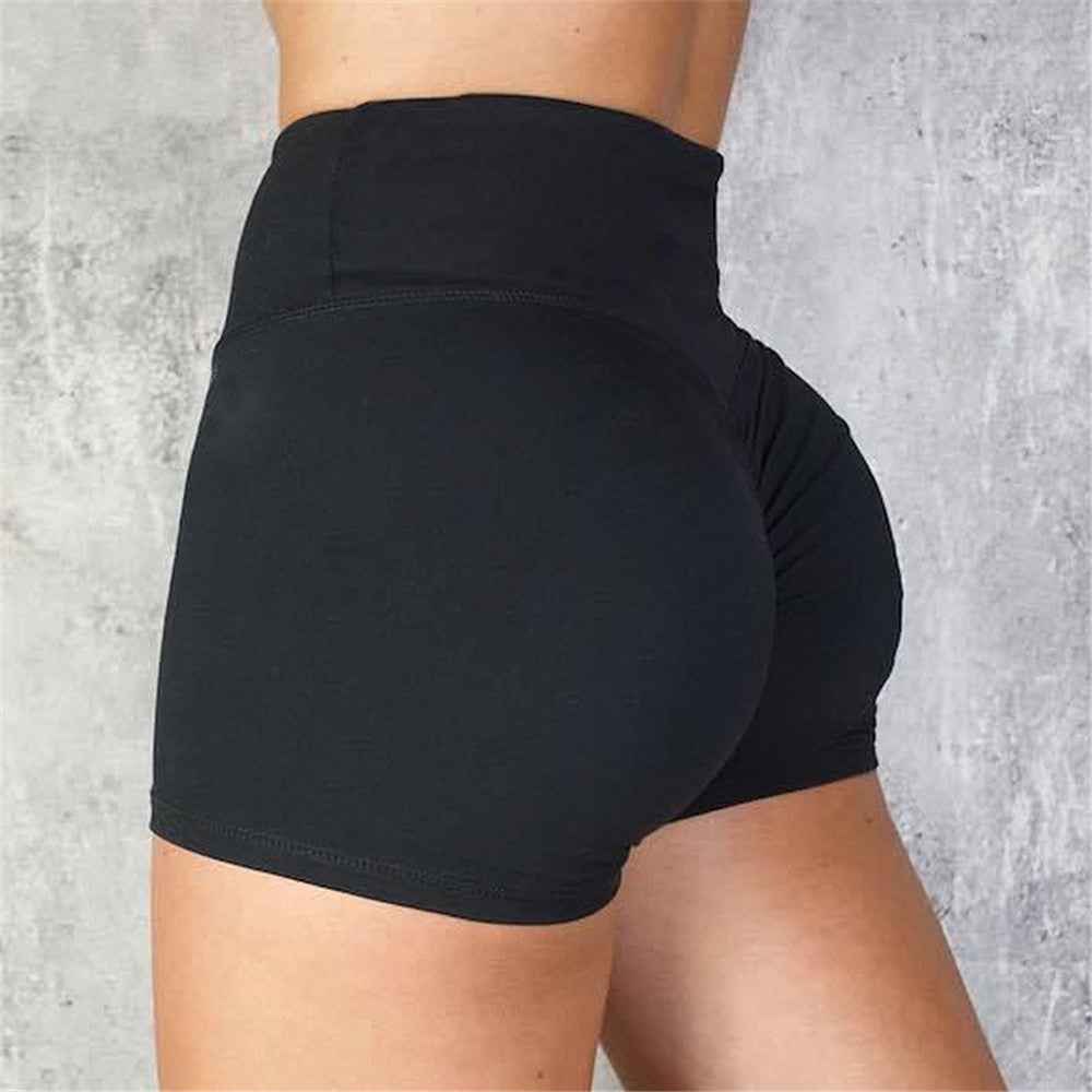 Fitness Shorts Running Sports Tights High Stretch Polyester Ammonia Jersey Yoga Pants