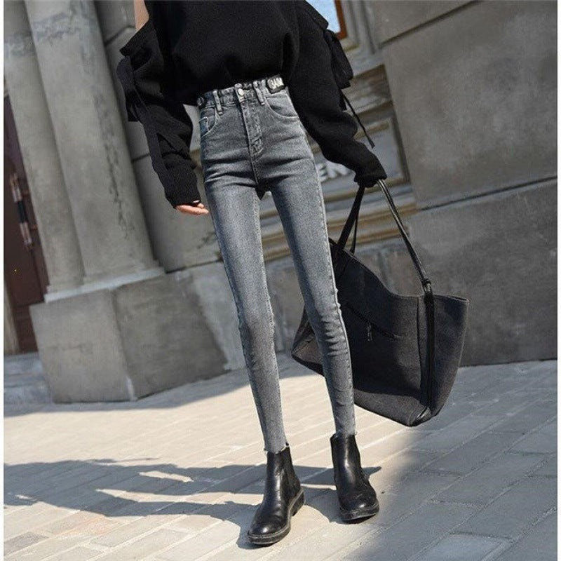 Jeans Women's High Waist Korean Style