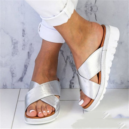 Oversized Light-soled Sandals