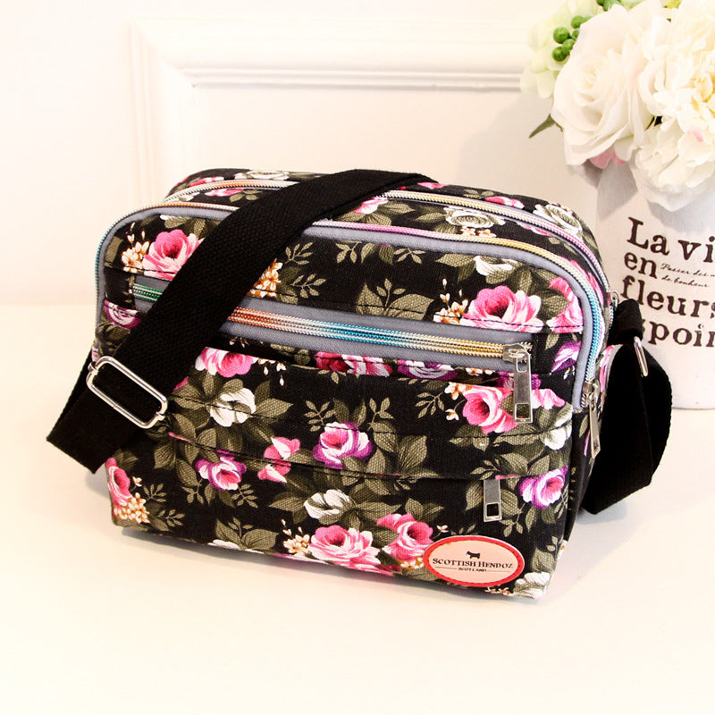 New Style Women's Bag Diagonal Shoulder Bag Canvas Casual Cloth Bag