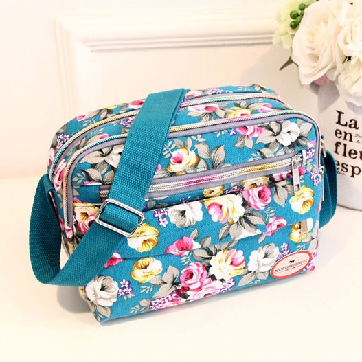 New Style Women's Bag Diagonal Shoulder Bag Canvas Casual Cloth Bag