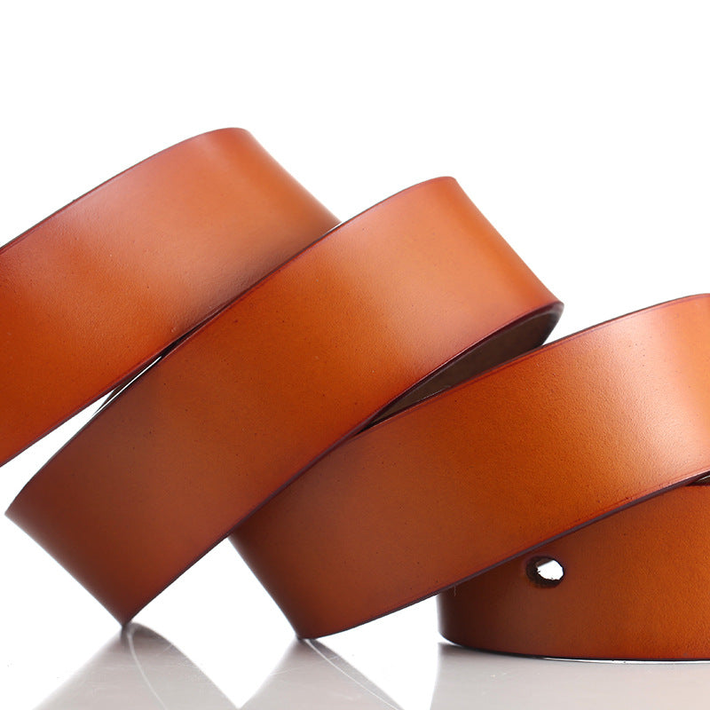 Imitation Copper Buckle Pin Buckle Trouser Belt Korean Style