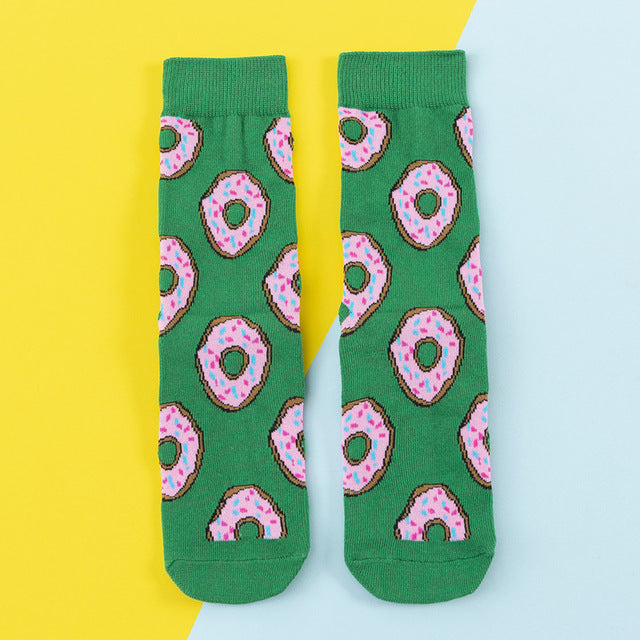 Funny Cute Cartoon Women's Long Socks