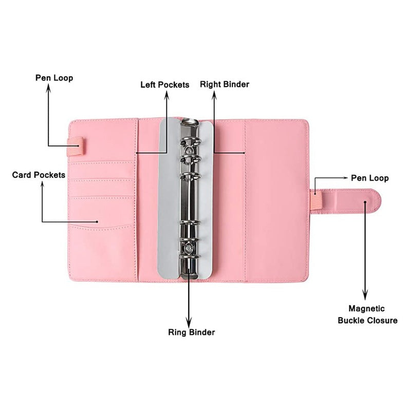 Laser Colorful Macaron Notebook Student Accounting Book