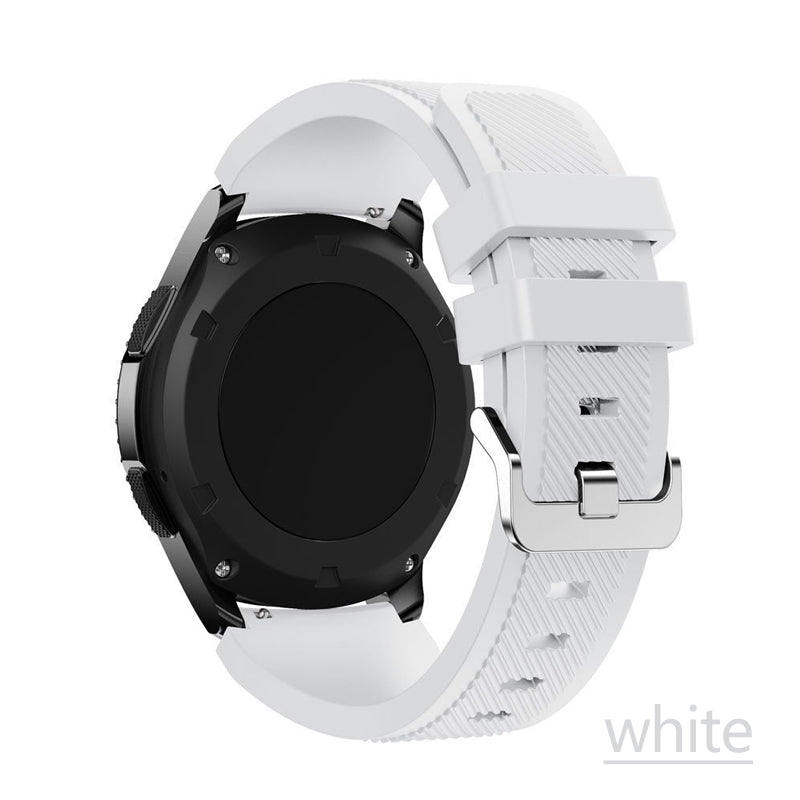 Velegnet til Samsung Gear S3 Officiel Twill Silikonerem Galaxy Watch4546mm Smart Rem
