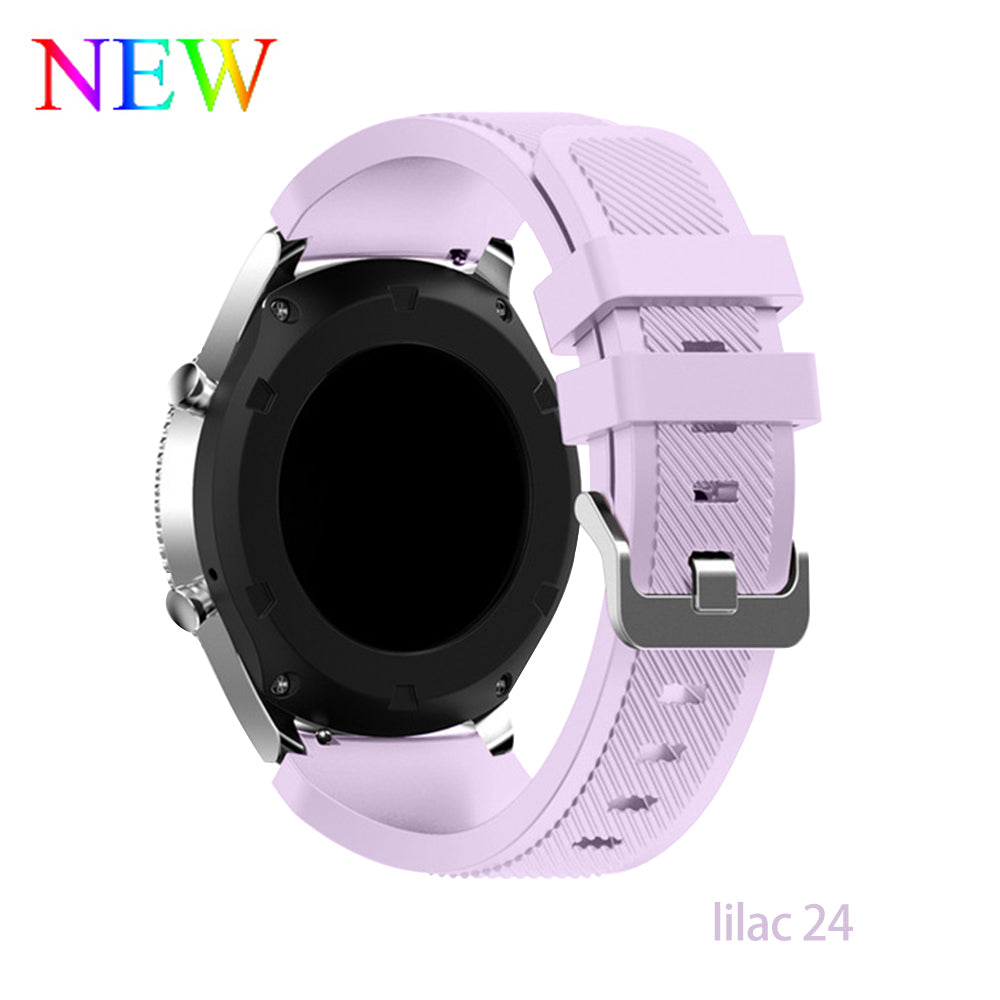 Velegnet til Samsung Gear S3 Officiel Twill Silikonerem Galaxy Watch4546mm Smart Rem
