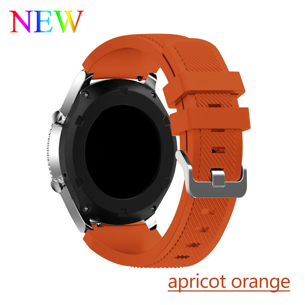 Velegnet til Samsung Gear S3 Officiel Twill Silikonerem Galaxy Watch4546mm Smart Rem