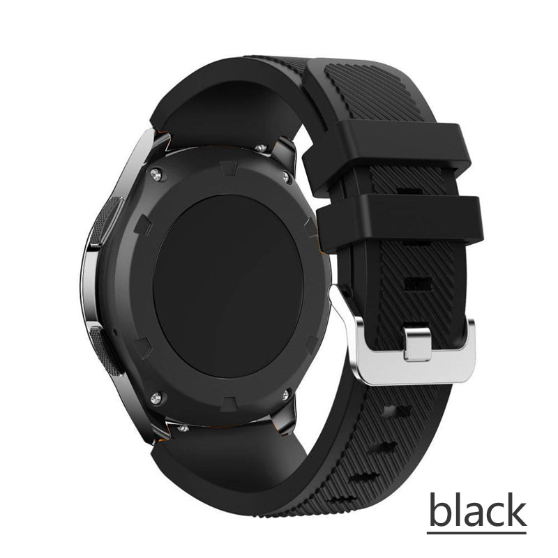 Velegnet til Samsung Gear S3 Officiel Twill Silikonerem Galaxy Watch4546mm Smart Rem