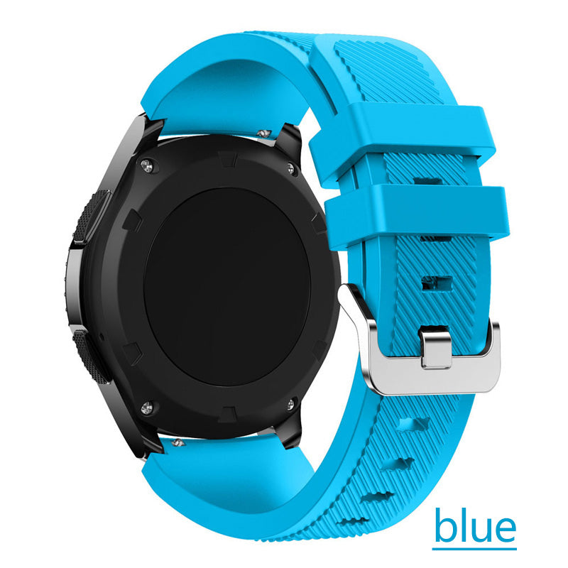 Velegnet til Samsung Gear S3 Officiel Twill Silikonerem Galaxy Watch4546mm Smart Rem