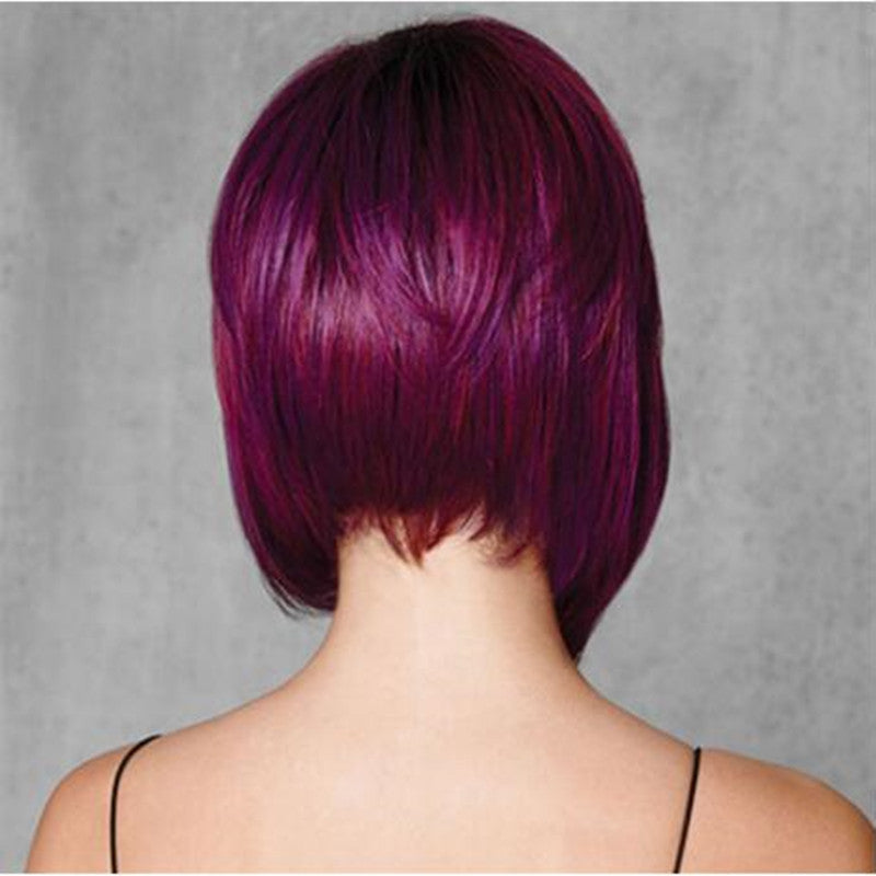 European And American Fashion Ladies Bob Short Straight Hair