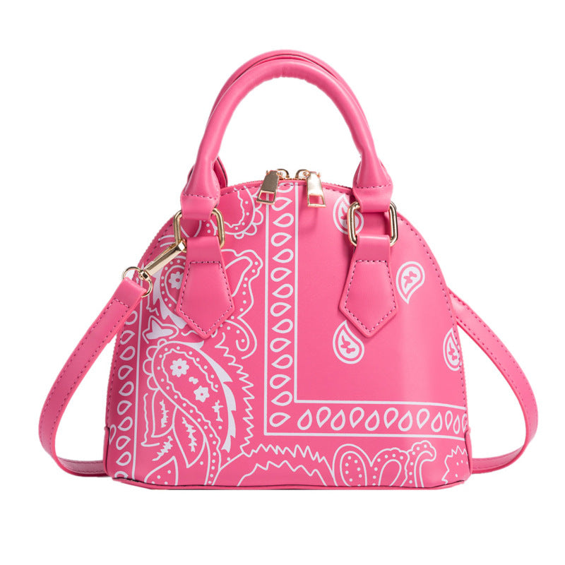 Cashew Flower Shell Handbag Simple Chain Shoulder Bag Diagonal Ladies Bag