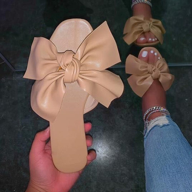 One-line Beach Sandals Slippers