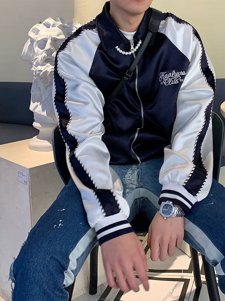 National Tide Brand Baseball Uniform Jacket Men's