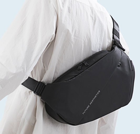 Shoulder Chest Bag Men's Korean Chest Bag Waterproof Messenger Bag Casual Men's Bag