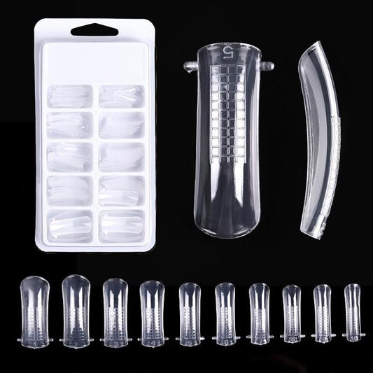 Extend Nail Sheet With Scale Nail Art Fast Phototherapy Crystal Extend Nail Mould Sheet