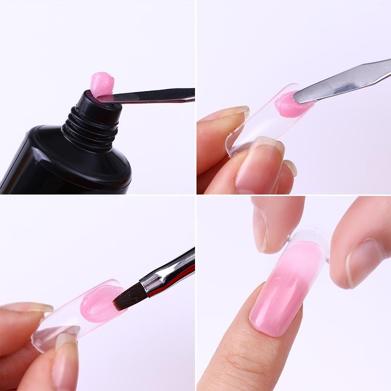 Extend Nail Sheet With Scale Nail Art Fast Phototherapy Crystal Extend Nail Mould Sheet
