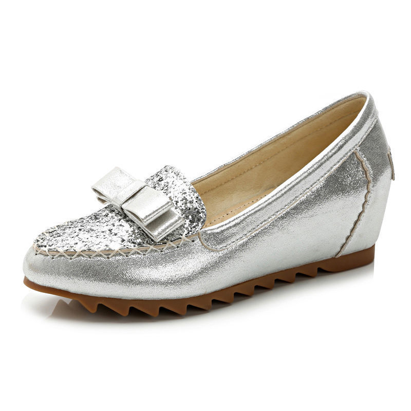 Womens Pumps Pointed Toe Wedge T Strap Buckle Casual Ladies Shoes Breathable Hollow Out