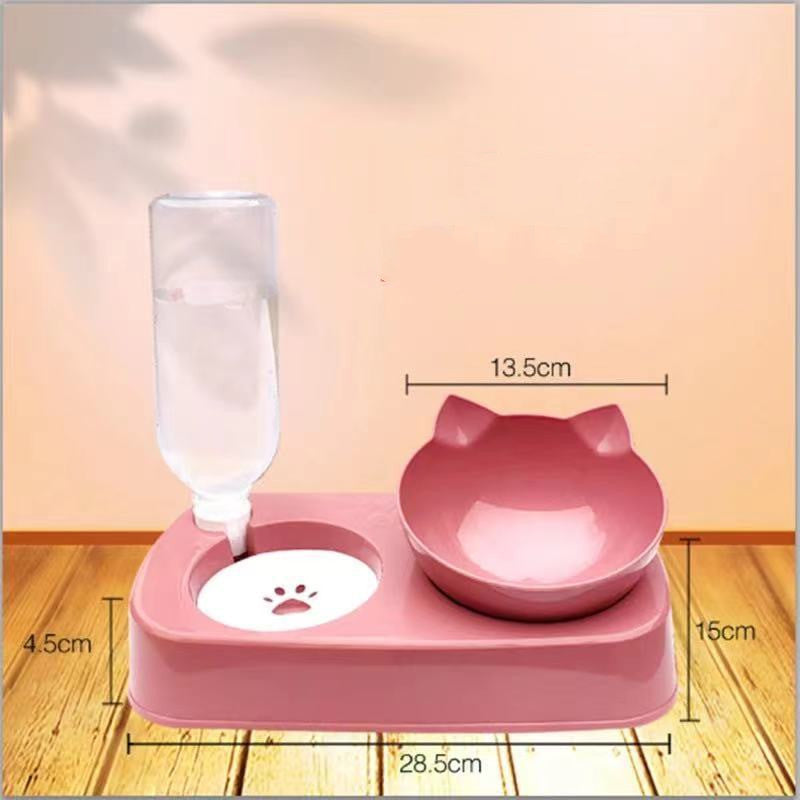 Anti-Overturning Large-Capacity Automatic Water Storage Cat Rice Bowl