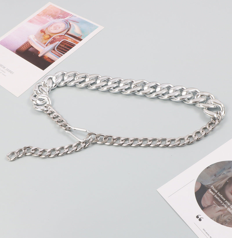 Ladies Hook Waist Chain With Dress Belt