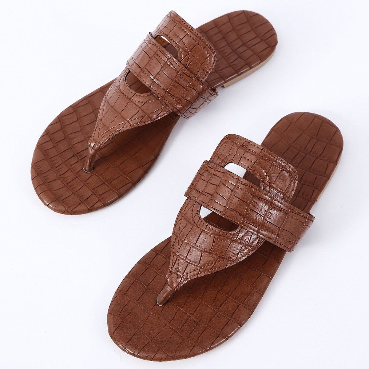 Simple Word Roman Beach Shoes