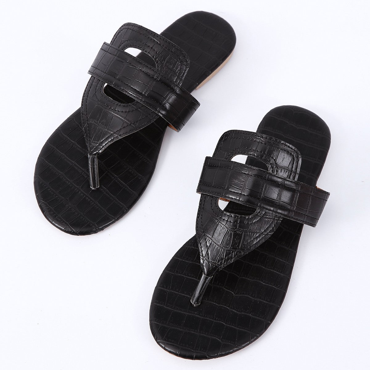 Simple Word Roman Beach Shoes