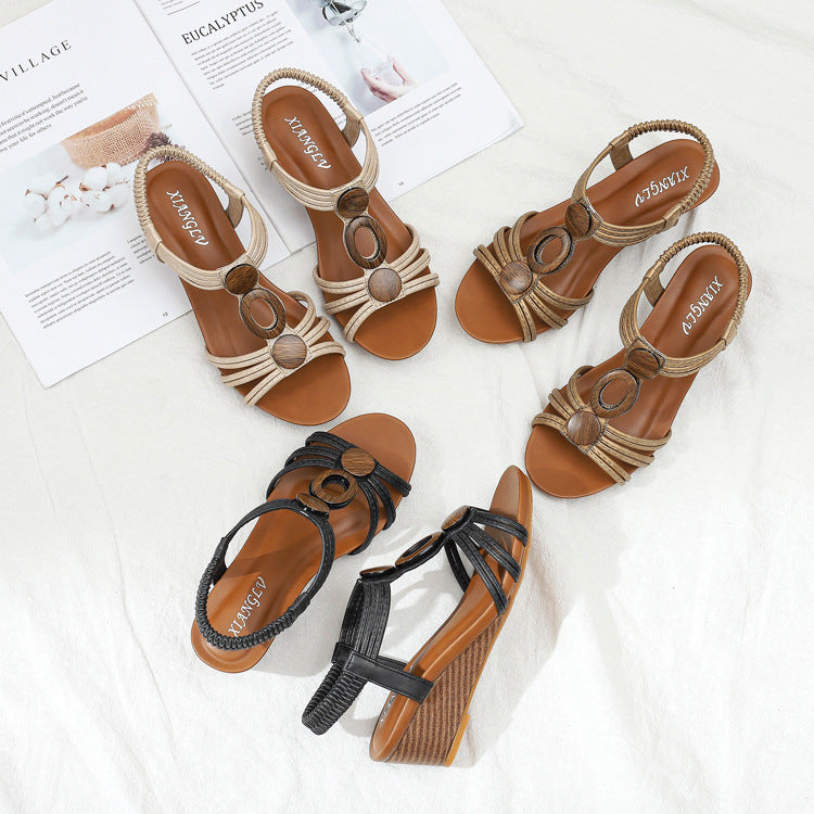 Large Retro Roman Shoes