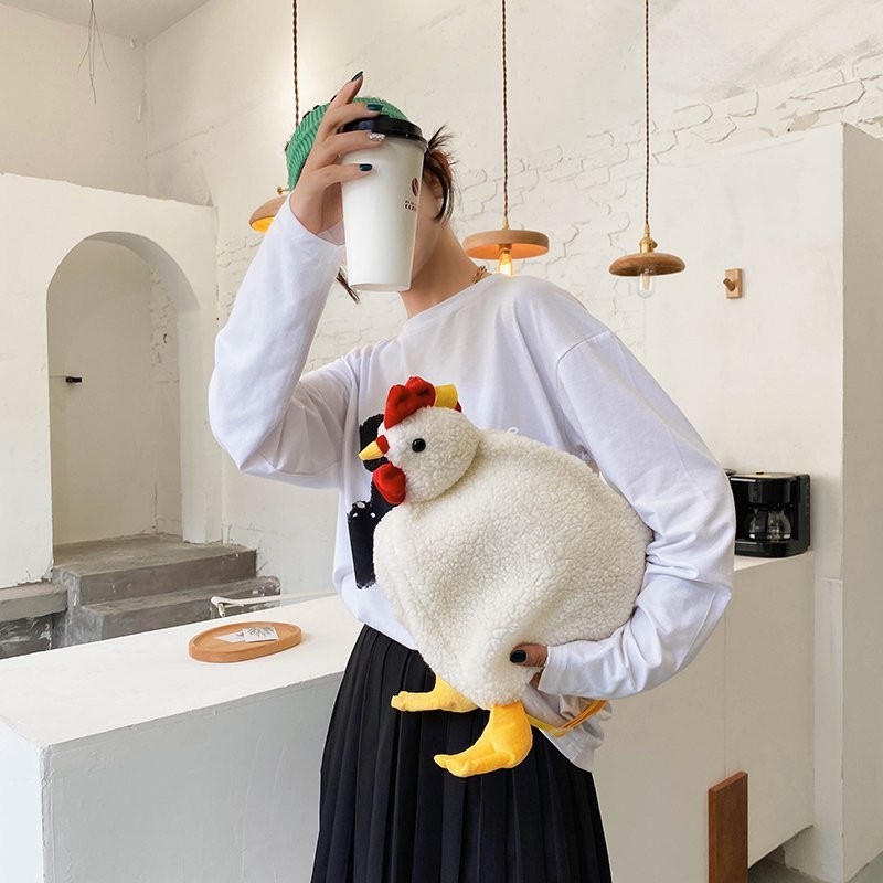 And Sweet Simulation Plush Doll Big Cock Bag