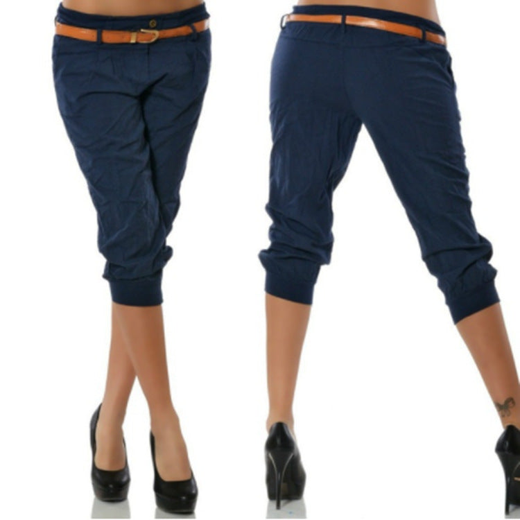 Women's Casual Cropped Pants