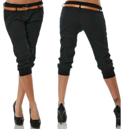 Women's Casual Cropped Pants