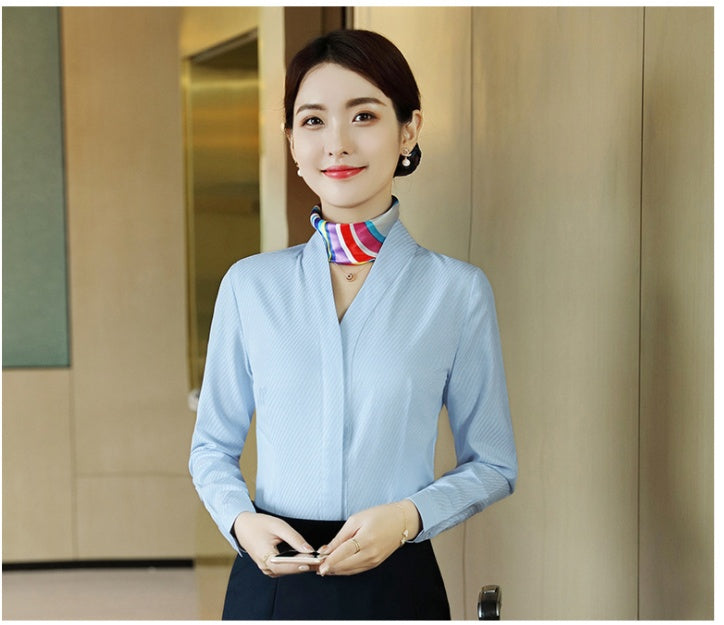 Korean Professional Short-sleeved Tooling Waist Waist Shirt Korean Formal Overalls