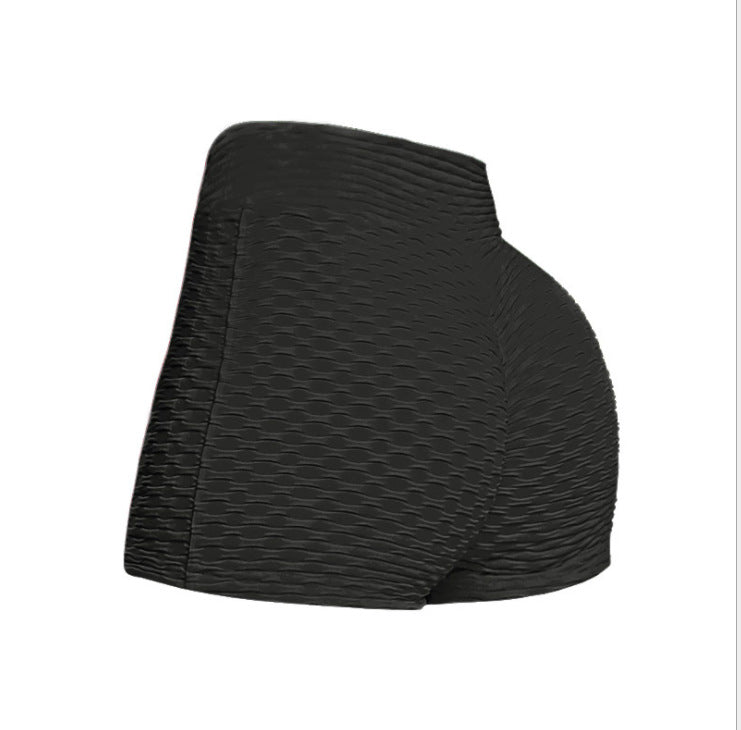 Peach Hip Bubble Fitness Su Dry Exercise Hip Lift Tight Yoga Shorts Hot Pants