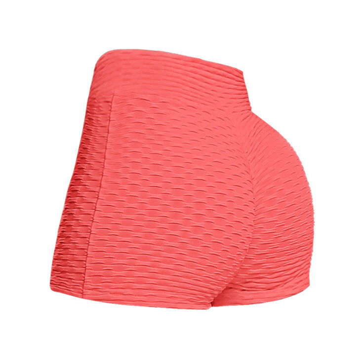 Peach Hip Bubble Fitness Su Dry Exercise Hip Lift Tight Yoga Shorts Hot Pants