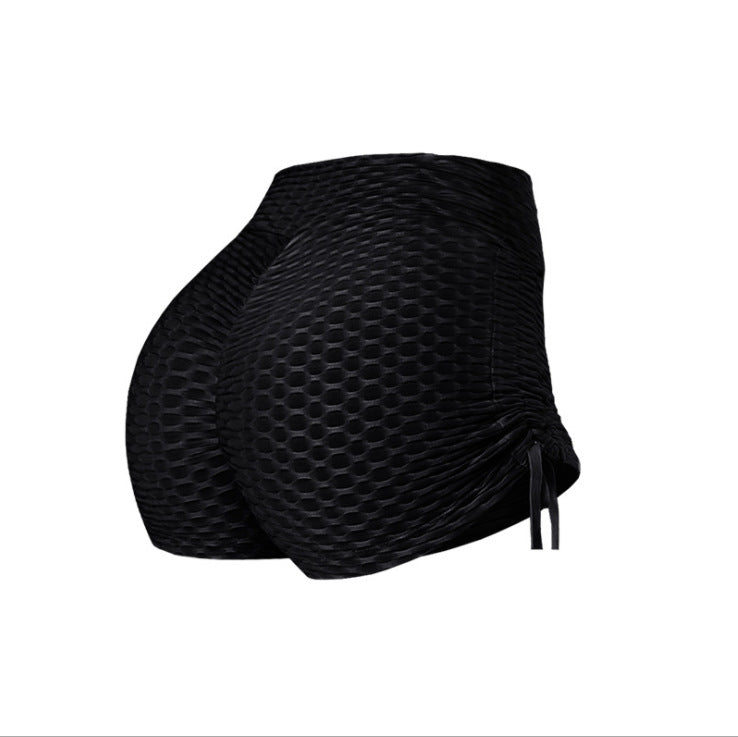 Peach Hip Bubble Fitness Su Dry Exercise Hip Lift Tight Yoga Shorts Hot Pants