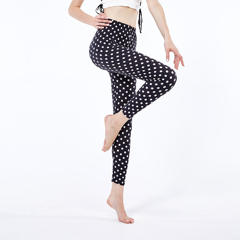 Frayed Cropped Trousers Slim Stretch Leggings