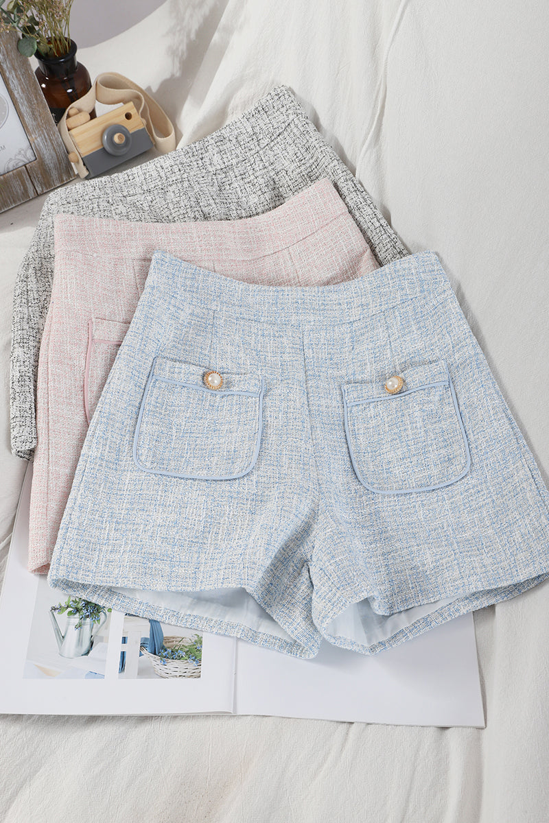 Two-Pocket High-Rise Wide-Leg Pants