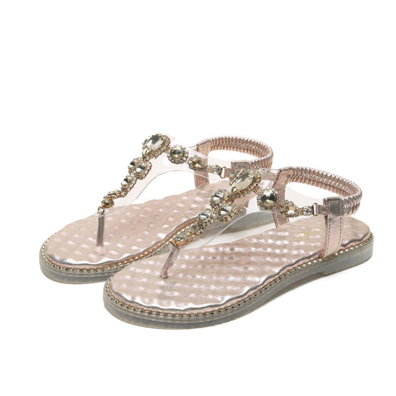 Bohemian Flat Casual Outer Wear Sandals
