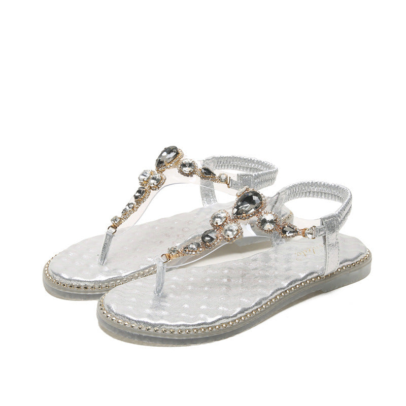 Bohemian Flat Casual Outer Wear Sandals
