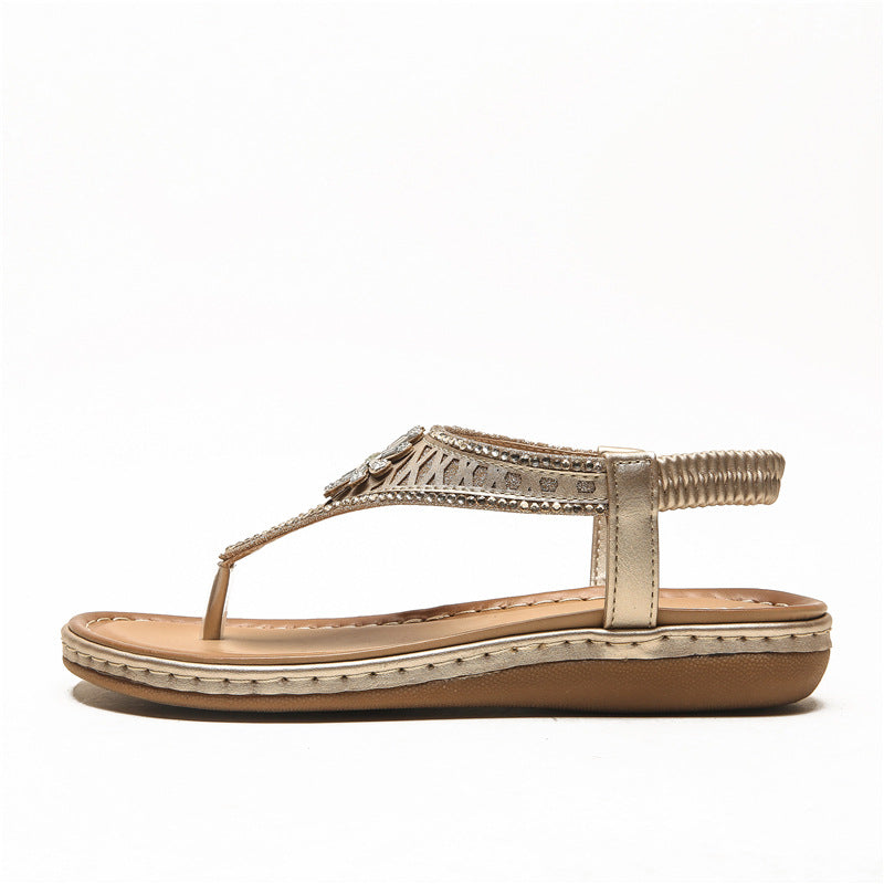 Bohemian Flat Casual Outer Wear Sandals